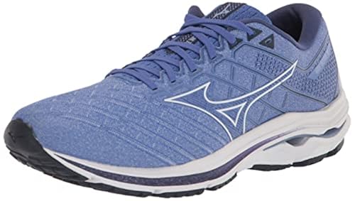 Mizuno Women's Wave Inspire 18 Running Shoe, Amparo Blue/White,