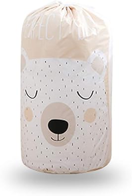 Amazon Co Jp 布団 収納袋 筒型 収納袋 布団収納ケース Peva素材 布団 収納 袋 円筒型 クローゼット収納 羽毛布団収納ケース 衣替え 収納袋 衣類 押入れ収納 ふとん収納袋 クマ ホーム キッチン