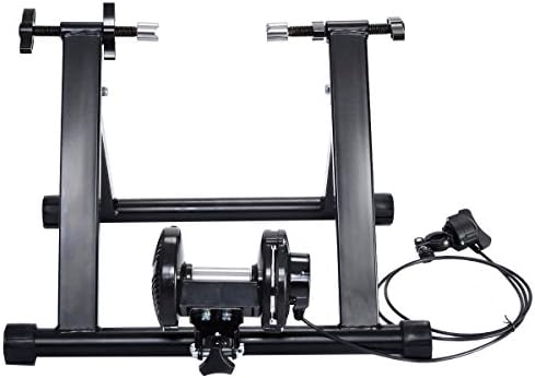 Indoor Exercise 7 Level Bike Trainer Rollers Portable Bicycle Magnetic Stand