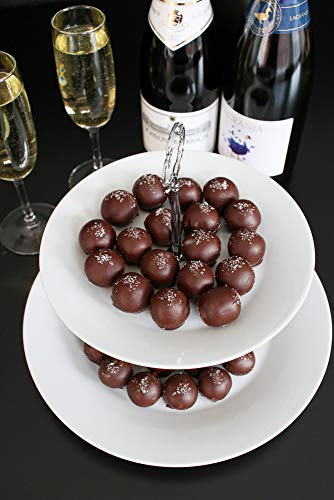 That's it. Sea Salt Organic Dark Chocolate Truffles (12 Truffle Per Box) All Natural Unsweetened Fruit Delicious Cocoa Butter Healthy Snacks with Non-GMO and Gluten Free Perfect Christmas Gift