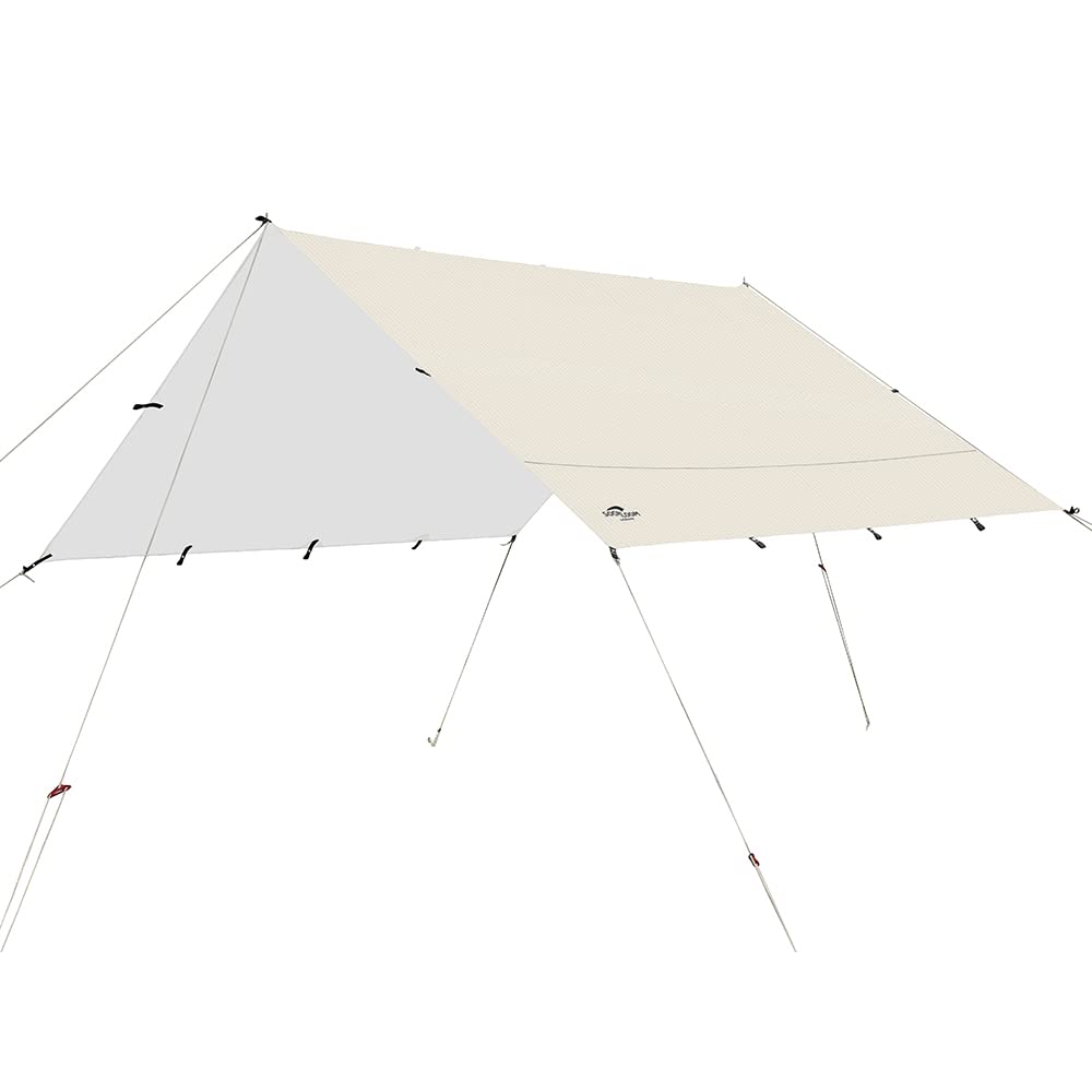 Soomloom レクタタープ 天幕 大型 ループ19箇所 紫外線対策 UVカット シルバーコーティング 防雨･防風･日除け キャンプ アウトドア商品画像