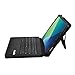 IVSO Galaxy Tab A 10.1 with S Pen Keyboard case - Ultra-Thin PU Leather DETACHABLE Wireless Keyboard Stand Case/Cover for Samsung Galaxy Tab A 10.1 with S Pen SM-P580NZWAXAR(Black)