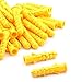 Lind Kitchen 100pcs M6x40 Plastic Expansion Pipe Column Anchor Wall Plug Frame Fixings Expansion Tube