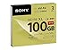 3 Sony Blu Ray 100 GB BD-RE BDXL 3D Bluray Triple Layer Bluray Printable Disc