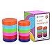 SEEOOR Plastic Mason Jar Lids, 12 Pack Leakproof Storage Lids, 6 Wide Mouth and 6 Regular Mouth for Ball or Kerr Glass Mason Jars