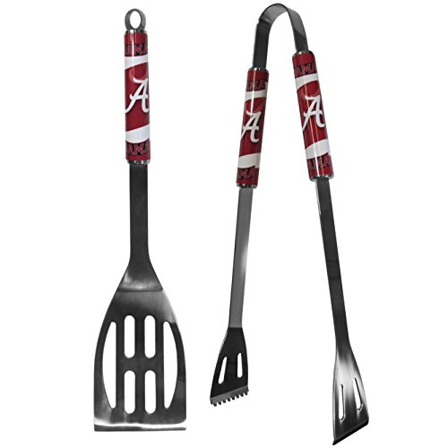 NCAA Alabama Crimson Tide Steel BBQ Tool Set (2 Piece)