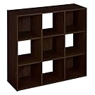 ClosetMaid 8937 Cubeicals Organizer, 9-Cube, Espresso