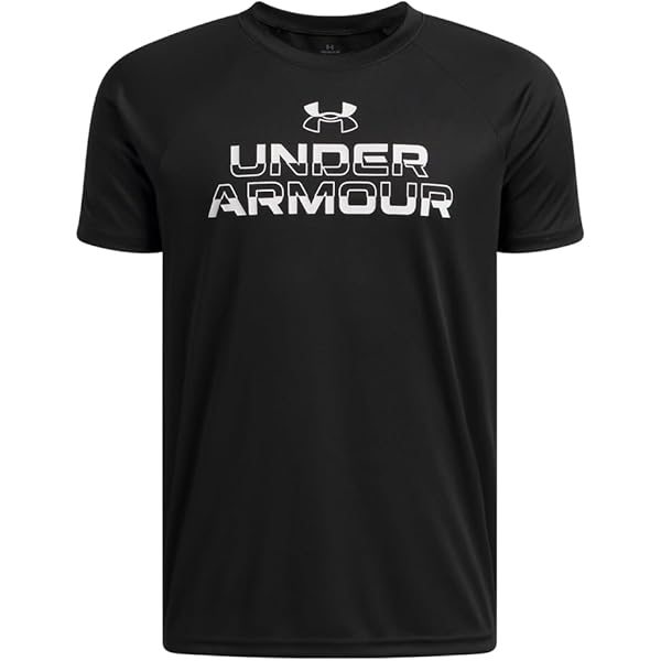Under Armour Womens Rival Fleece Short-Sleeve Hoodie, Black (001