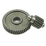 Glixal High Performance GY6 49cc 50cc Chinese Scooter Racing Final Drive Gear Set 139QMB 1P39QMB Moped ATV Go Kart (17T/49T)