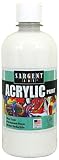 Sargent Art 24-2496 16-Ounce Acrylic Paint, White