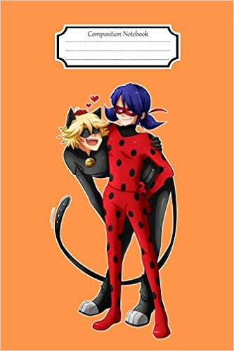 Composition Notebook Miraculous Tales Of Ladybug Cat Noir 2 Cartoon Anime Manga Blank Lined Ruled Victor Max Amazon Com Books