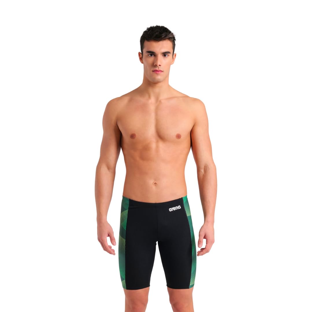 ARENA Mens Halftone Competitive Racing Jammers for