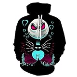 Unisex Hoodies Novelty 3D Printed Sweatshirts Pullover Zipper Jacket Sweater Coat