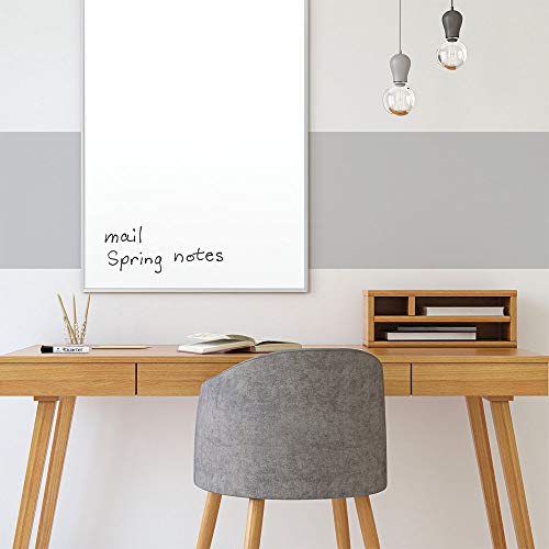 1 Quartet+Dry+Erase+Whiteboard+Aluminum+75123