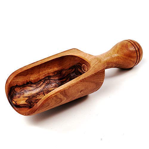 Measuring Spoon, Gewürzschaufel Made of Olive Wood - 14cm