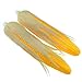 Gresorth 2pcs Artificial Lifelike Simulation Yellow Corn Fake Vegetable for Home House Christmas Decoration