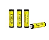 new UltraFire 18650 3000mAh 3.7V Rechargeable Li-Ion Battery (four) for led light torch flashlight