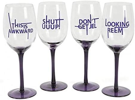funky champagne glasses