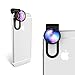 VicTsing Clip-On 3 in 1 Fisheye 12X Macro 24X Super Macro Camera Lens Kit for iPhone Android Devices