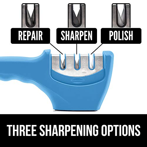 Gorilla Grip Original Premium Knife Sharpener, Professional Kitchen