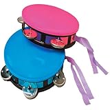 U.S. Toy MU409 Neon Tambourine, 5 1/2