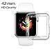 Apple Watch Case 42mm, Ultra-Slim Full Coverage TPU iWatch Case, Anti Scratch 0.25mm iWatch Screen Protector for Apple Watch iwatch Nike+ / Edition / Hermès / Series 3 / Series 2