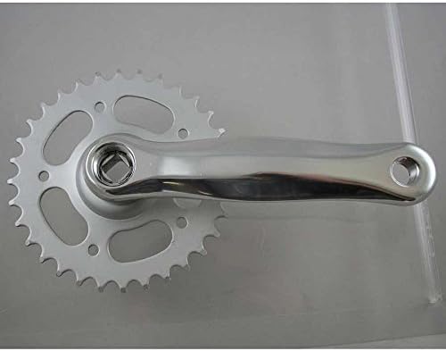 Evo Alloy Square Taper Track Bicycle Crank Set - 3/32in (Black - 152 x 32T x 3/32in)