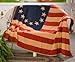 VHC Brands Seasonal Pillows & Throws-Old Glory Woven Throw, 50