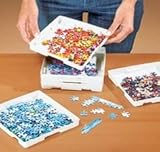 JIGSAW STACKABLE PUZZLE SORTER TRAYS - SET OF 8 BY JUMBL