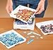 Jumbl JIGSAW PUZZLE SORTER TRAYS - SET OF 8, White, 