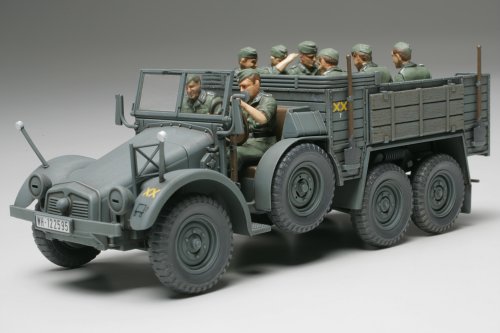 6x4 Truck Krupp Protze Kfz.70 - 1:48 Military - Tamiya