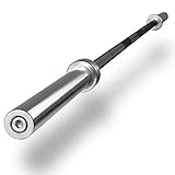 XMark Fitness 28mm 7' Olympic Bar with Chrome Sleeves, Brass Bushings and a Hefty 700 lb. Capacity; Amazing Quality…Amazing Bar, XM-3817 (Shafts Available in Chrome or Black Manganese Phosphate)