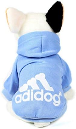 KayMayn Adidog Sport Dog Hoodie Pet Puppy Dog Cat Shirt Coat Clothes Hoodie Sweater Costumes Big & small Size (S to 9XL),6 Colours