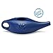 Ceramic Neti Pot, Certified Lead Free: Dishwasher,Microwave Safe. Ergonomic Shape, Comfortable Spout.