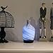COOSA 100ml Aromatherapy Essential Oil Diffuser Glass Handmade Cool Mist Humidifier Waterless Auto Shut-Off with 4 Time Setting and 7 Color Changing Light for Home Deco Office Baby Spa Yoga