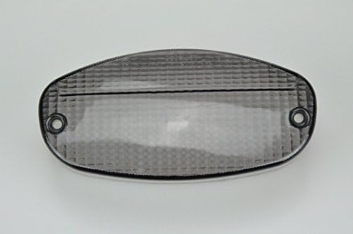 Topzone Moto Tail light Smoke Lens for Yamaha 1998-2007 YZF600R, 1999-2007 Vstar 650, 1999-2007 Vstar1100 (Custom)