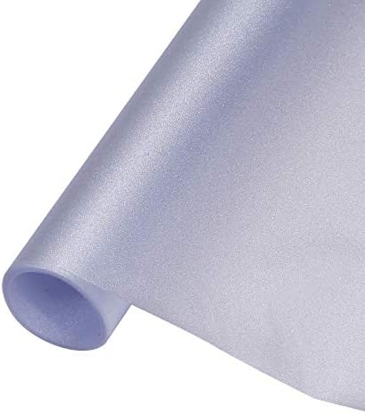 fancy-fix Frosted Privacy Window Film, Non Adhesive Opaque Glass Film, Static Cling No Glue Window Sticker for Home Bathroom Office Meeting Room, JS-90X400CM [Energy Class A+++]