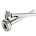 Coolzoom Beer Chill Sticks - Stainless Steel Wine Chillers - Beer and Beverage Coolers With A Tube Brush, Set of 2, Silver