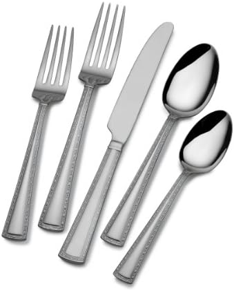 International Silver Mason 101-Piece Stainless Steel Flatware Set, Service for 12