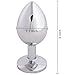 Akstore Small Fetish Anal Plug Butt Personal Sex Massager(Light Blue)