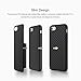 iPhone 7 Case, ROCK [Carbon Fiber] - [Light Thin Cover] [Non Slip] [Fingerprint Free] Case For Apple iPhone 7 - Black