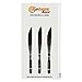 Custom Shop SW Sword Pinstriping Brush 3 Size Kit (#0, 00, 000) One of Each All 3 Brush Styles - High Performance Striping Brushes