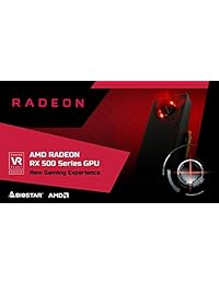 Biostar Radeon RX 550 4GB GDDR5 128-Bit DirectX 12 PCI Express 3.0 x16 DVI-D Dual Link, HDMI, DisplayPort, Gaming Edition