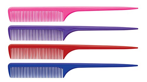 Diane Rat Tail Combs (1 Dozen per Bag)-SE443