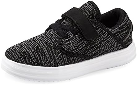 Casbeam Toddler Kid's Lightweight Sneakers Boys and Girls Cute Casual Running Shoes(US 7.5 M (Toddler)=EUR 25, Black)