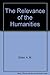 The Relevance Of The Humanities (Occasional Paper No. 8) B00O4CNB10 Book Cover