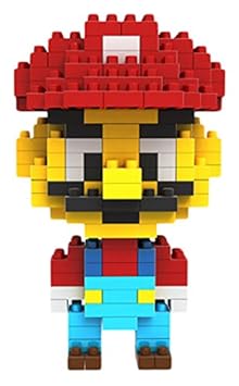 iBlock Fun Bloques construcción miniatura LOZ Mario
