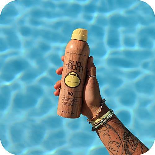 Sun Bum Original SPF 50 Sunscreen Spray Vegan And Reef Friendly