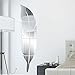 SOLEDI Wall Stickers DIY 3D Feather Mirror Wall Vinyl Decal Sticker Art Home Mural Decor(Large)