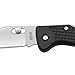 SOG Specialty Knives & Tools AC10-CP AutoClip Mini Knife with Straight Edge Folding 2.68-Inch Steel Blade and Black GRN Handle, Satin Finish